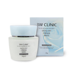 3W CLINIC Excellent White Cream 50g (3 Options)