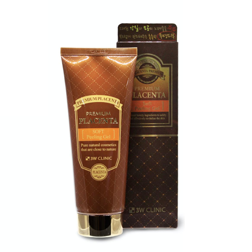 3W CLINIC Premium Placenta Soft Peeling Gel 180ml (3 Options)