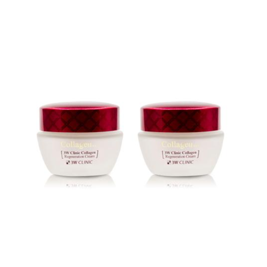 3W CLINIC Collagen Regeneration Cream 60ml (3 Options)