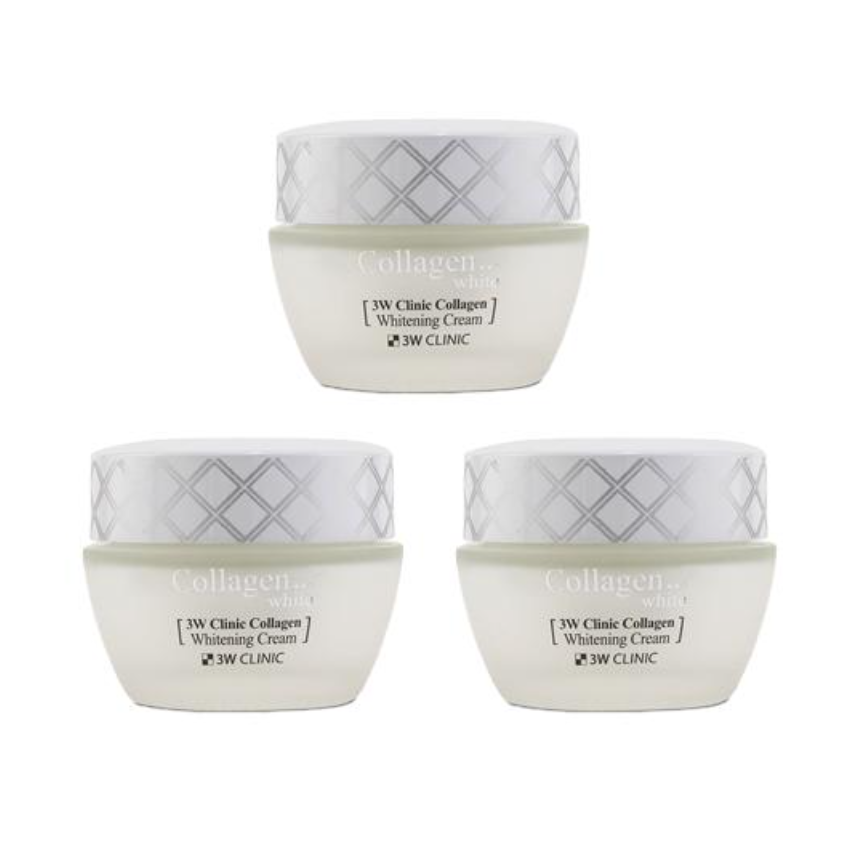 3W CLINIC Collagen Whitening Cream 60g (3 Options)