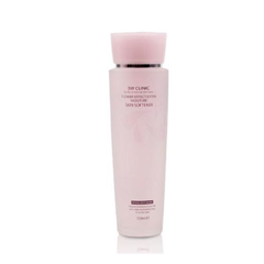 3W CLINIC Flower Effect Extra Moisture Skin Softener(Toner) 150ml, Emulsion 150ml (3 Options)