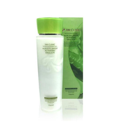 3W CLINIC Aloe Full Water Activating Skin Toner 150ml, Emulsion 150ml (3 Options)