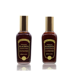 3W CLINIC Premium Placenta Intensive Skin (Toner) 145ml, Emulsion 145ml (3 Options)