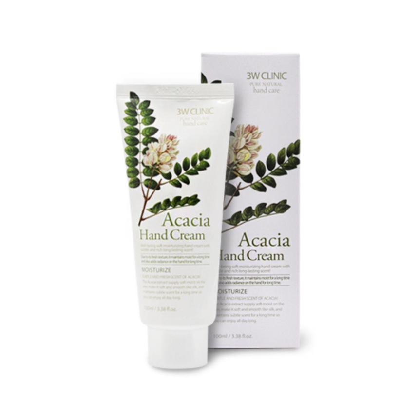 3W CLINIC Moisturizing Hand Cream Acacia 100ml (3 Options)
