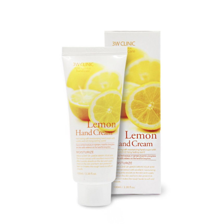 3W CLINIC Moisturizing Hand Cream Lemon 100ml (3 Options)