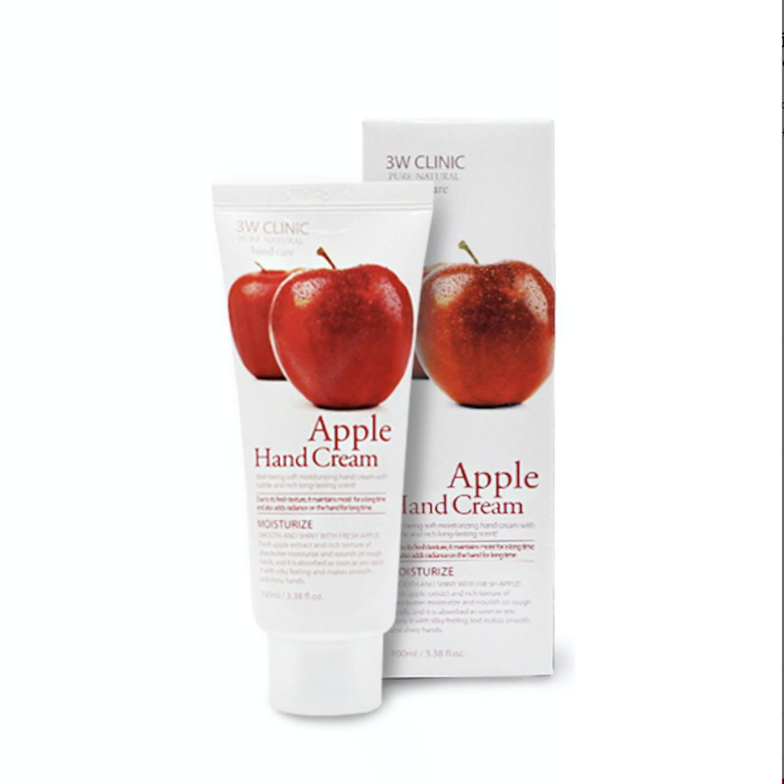 3W CLINIC Moisturizing Hand Cream Apple 100ml (3 Options)