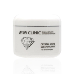 3W CLINIC Crystal White Sleeping Pack 100ml (3 Options)