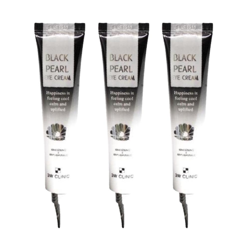 3W CLINIC Black Pearl Eye Cream 40ml (3 Options)