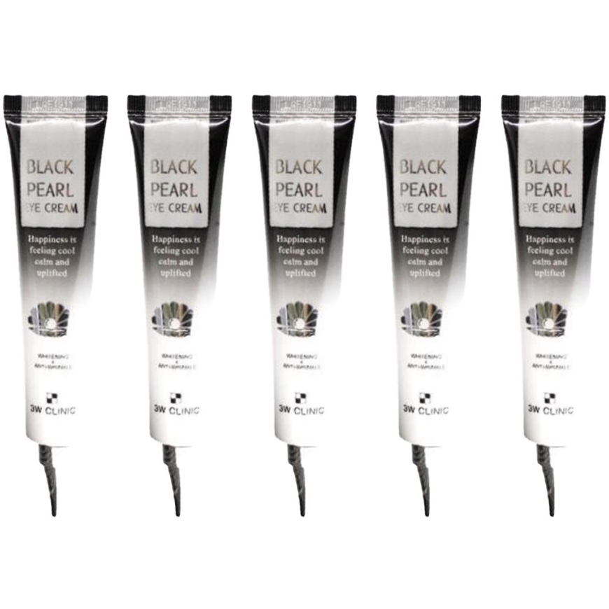 3W CLINIC Black Pearl Eye Cream 40ml (3 Options)