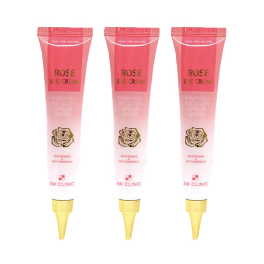 3W CLINIC Rose Eye Cream 40ml (3 Options)