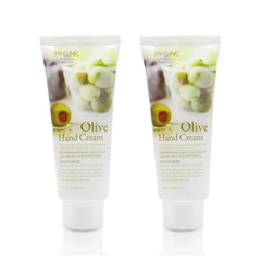 3W CLINIC Moisturizing Hand Cream Olive 100ml (3 Options)