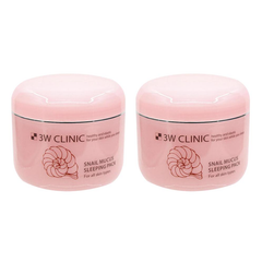 3W CLINIC Snail Sleeping Pack 100ml (3 Options)