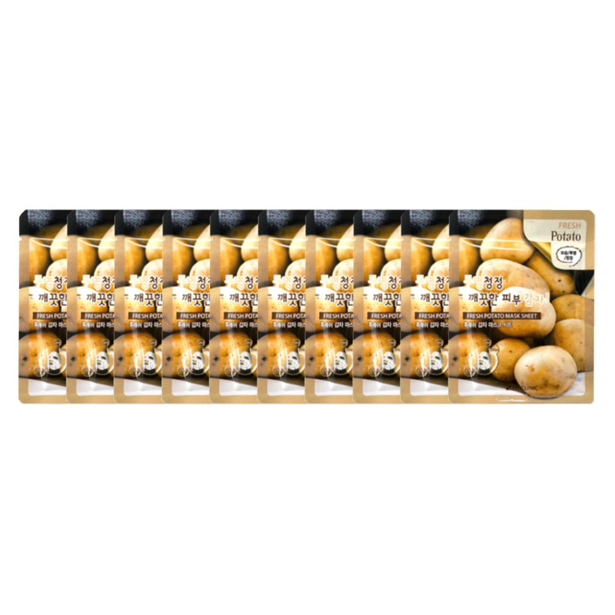 3W CLINIC Fresh Potato Mask Sheet (3 Options)