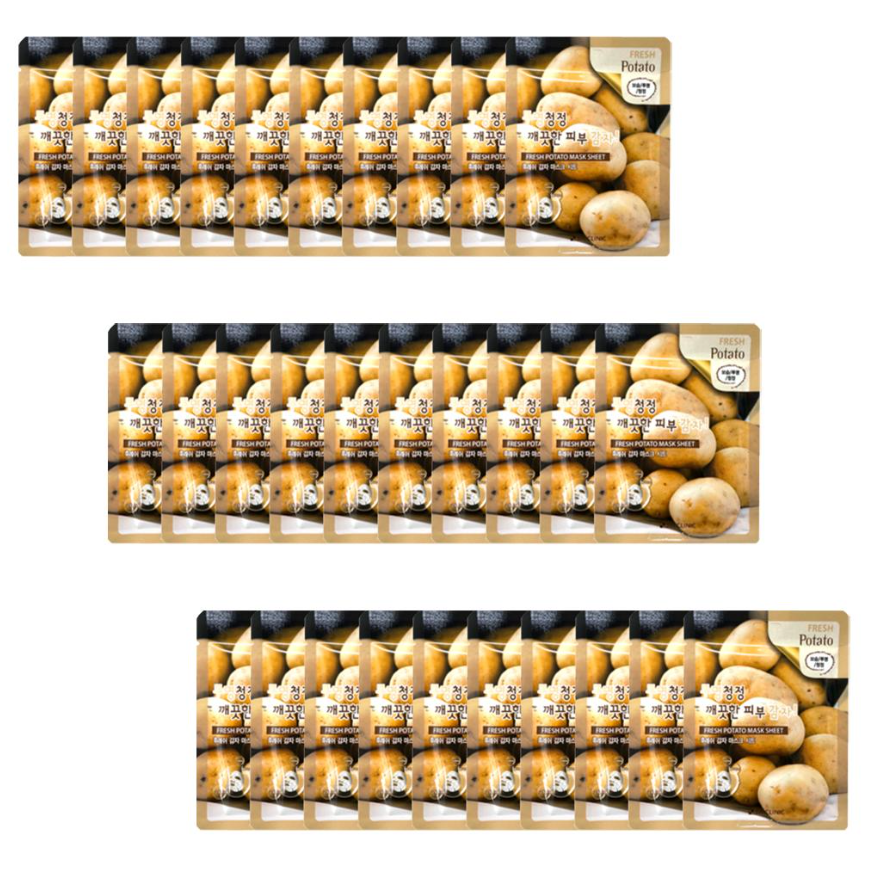 3W CLINIC Fresh Potato Mask Sheet (3 Options)