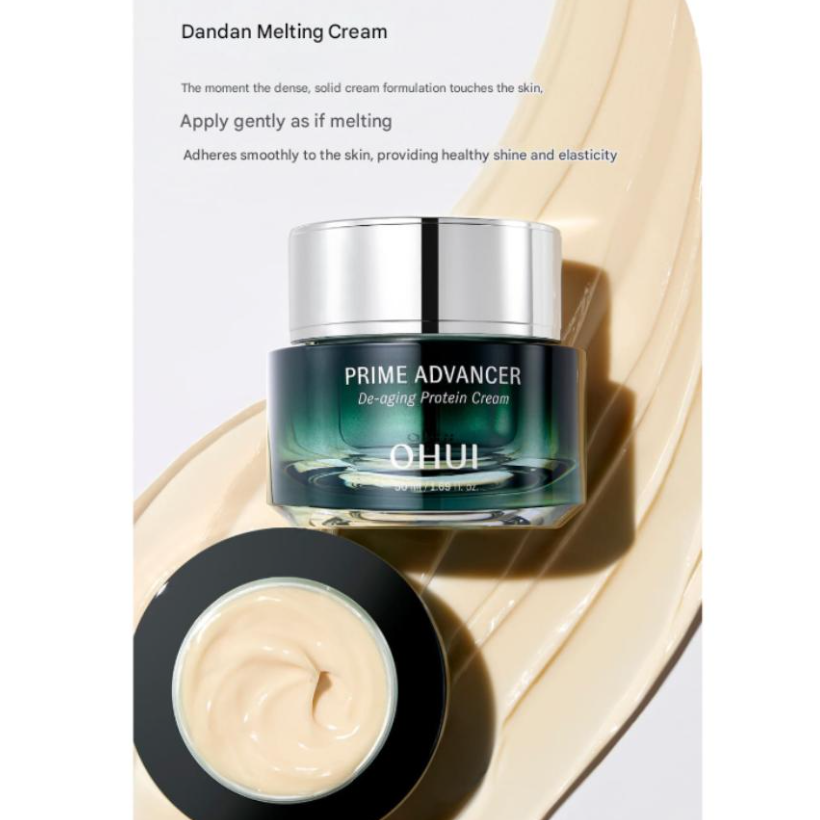 Ohui Prime Advancer De‑Aging Protein Cream 50mL (3 Options)