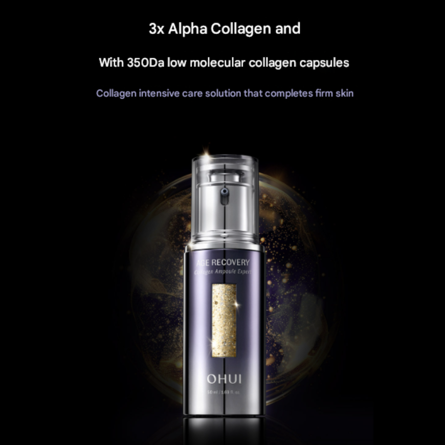 Ohui Age Recovery Collagen Ampoule Expert 50ml (3 Options)