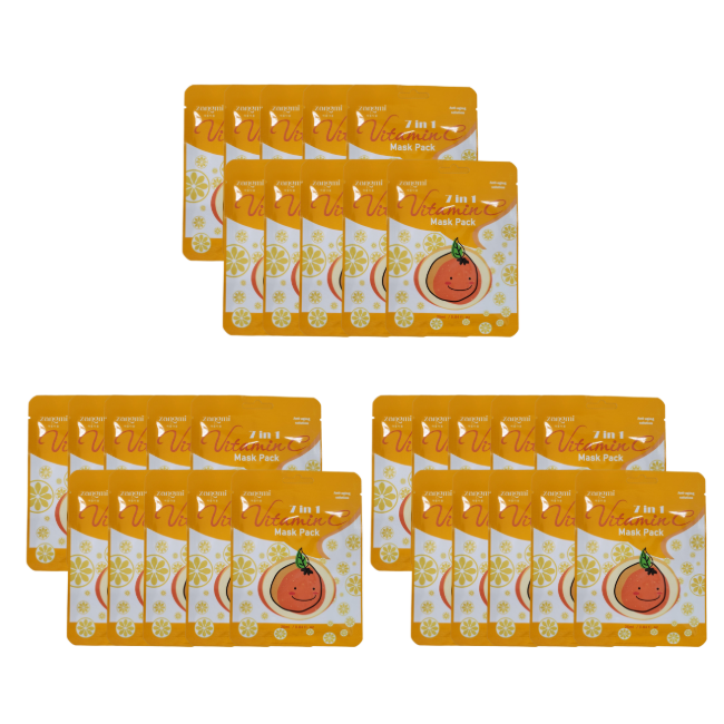 zangmi 7 in 1 Mask Pack Collagen Mask Pack (25mL x 10ea) , Vitamin C Mask Pack (25mL x 10ea) (8 Options)