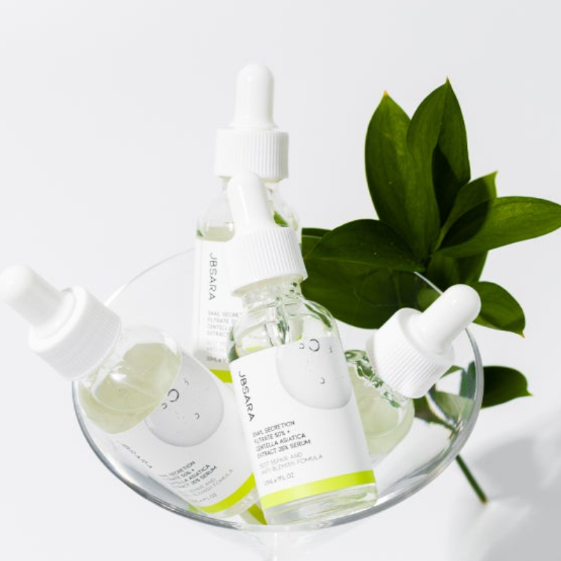 JBSARA Niacinamide Serum 30ml + Snail Serum 30ml (3 Options)