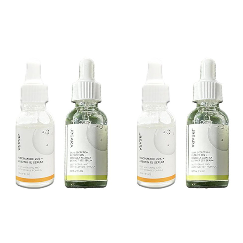 JBSARA Niacinamide Serum 30ml + Snail Serum 30ml (3 Options)