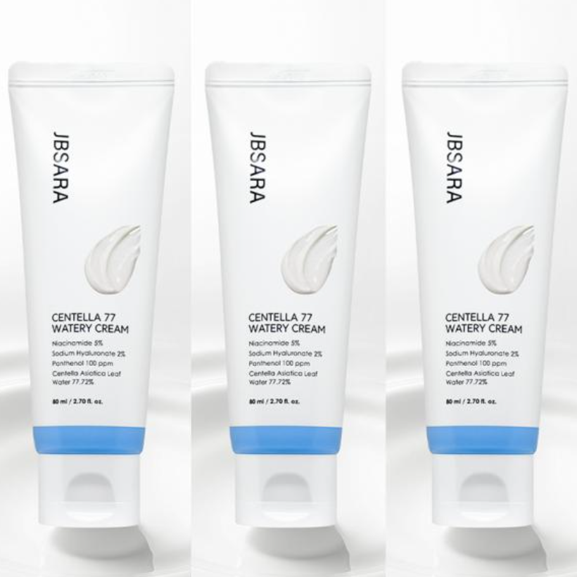 JBSARA CENTELLA 77 Watery Cream 80ml (3 Options)