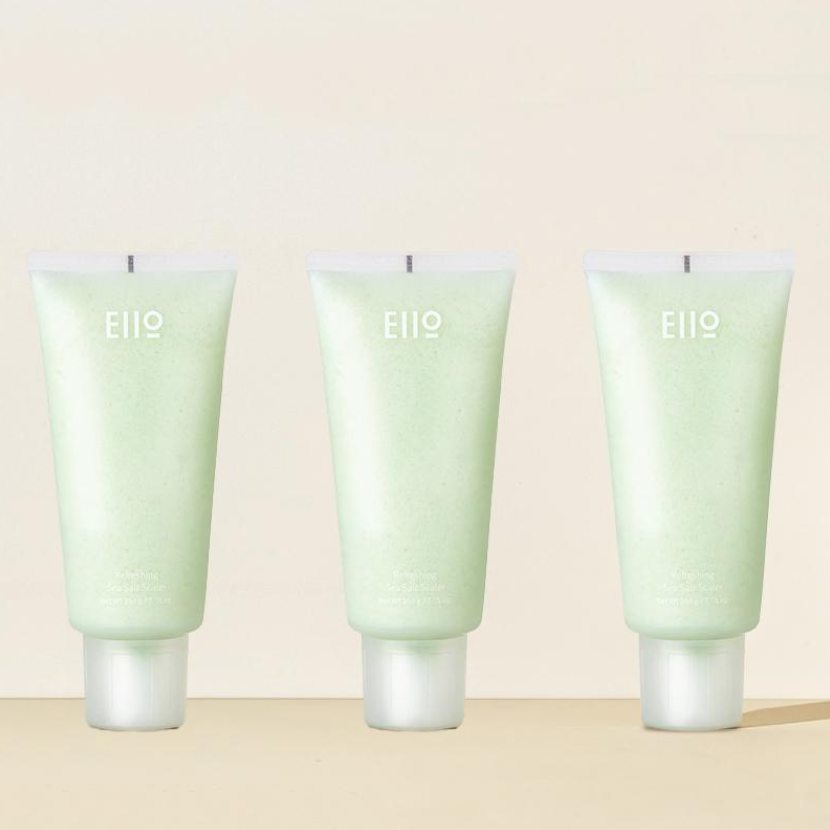 Eiio Refreshing Sea Salt Scalp Scaler To Solve head odor and scalp itchiness 200 g (3 Options)