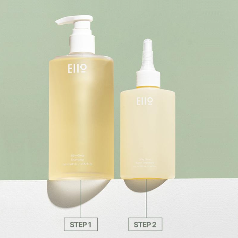 Eiio Silky Glow Shampoo+Water Treatment+Sea Salt Scalp Scaler = Best Hair&Scalp SET (3 Options)
