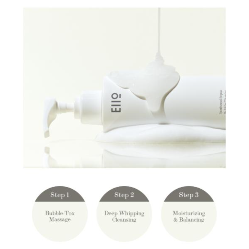 Eiio Panthenol Repair Bubble Cleanser (200ml  6.76 fl.oz.) (3 Options)