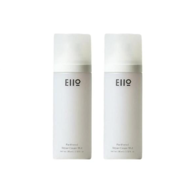 EIIO Panthenol Repair Cream 50ml  1.69 fl.oz , Panthenol Repair Cream Mist 100ml  3.38 fl.oz.