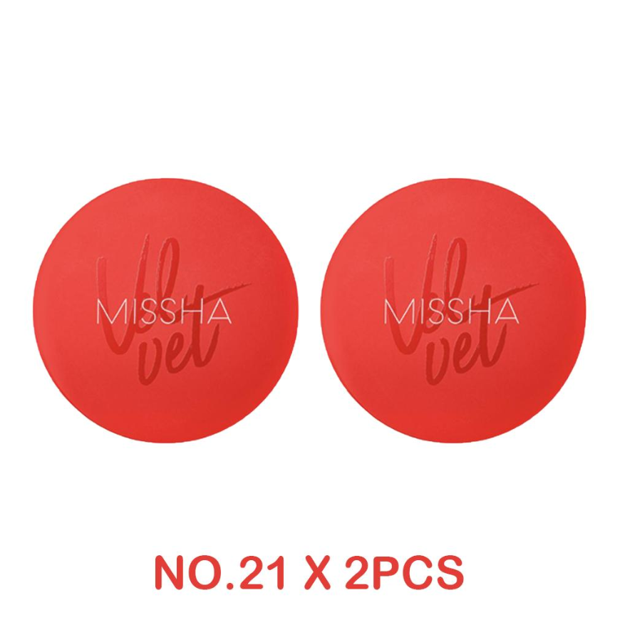 MISSHA Velvet Finish BB Cushion 15g SPF50+ PA+++ (6 Options)