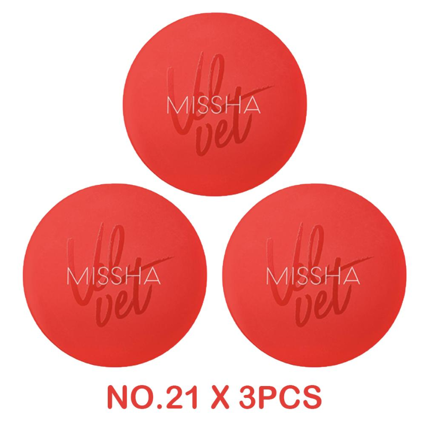 MISSHA Velvet Finish BB Cushion 15g SPF50+ PA+++ (6 Options)