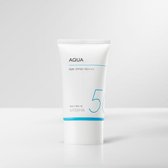 MISSHA All Around Safe Block Aqua Sunscreen SPF50+/PA++++ with Missha Perfect Cover BB Cream (6 Options)