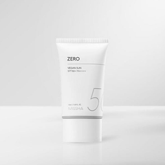MISSHA All Around Safe Block Zero Vegan Sunscreen SPF50+PA+++ with Missha Perfect Cover BB Cream (6 Options)