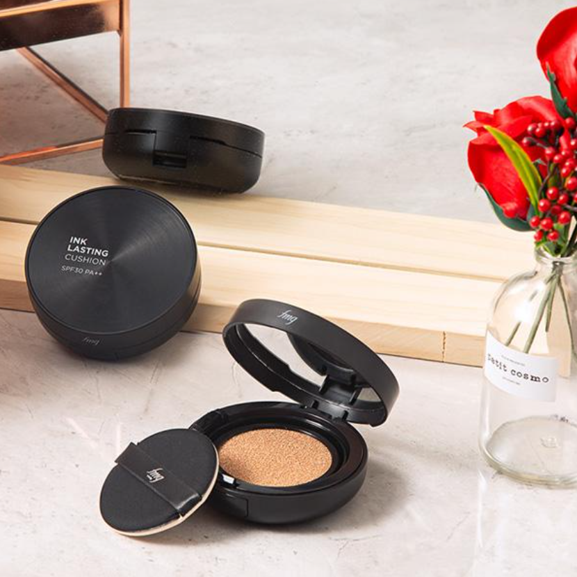 The Face Shop fmgt Ink Lasting Cushion SPF30 PA++ 15g (4 Colors, Refill Cushion Option)
