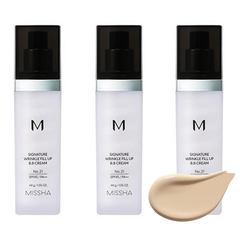 MISSHA Signature Wrinkle Fill-up BB Cream SPF45PA++, 2 Colors, 44g (7 Options)
