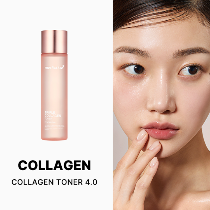 Medicube Triple Collagen Toner 4.0 (Renewed) 140ml (3 Options)
