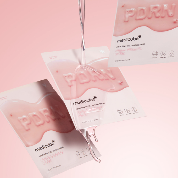 Medicube PDRN Vita Coating Mask 22 g (1 sheet) (4 Options)