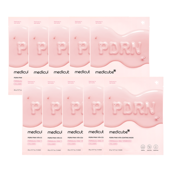 Medicube PDRN Vita Coating Mask 22 g (1 sheet) (4 Options)