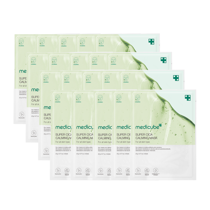 Medicube Super Cica Calming Mask 1 sheet / 22g (3 Options)