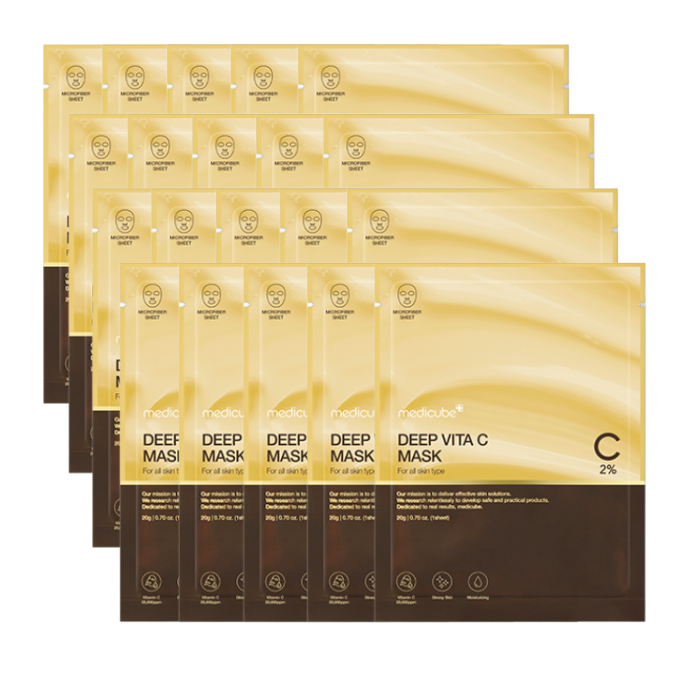 Medicube Deep Vita C Mask 20g (1 sheet) (3 Options)