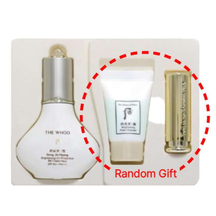 The History of Whoo Gongjinhyang :Seol Brightening UV Protective BB Cream 40 mL / Single & Special Set (4 Options)