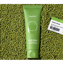 Beplain Mung Bean Mild Acidic Cleansing Foam 80 mL / 160 mL (6 Options)