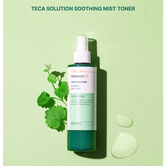 Madeca21 TECA Solution Soothing Mist Toner 200 ml (3 Options)