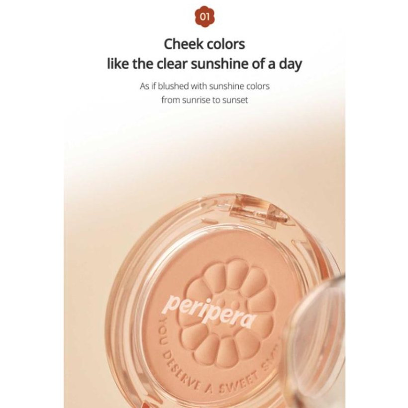 CLUB CLIO PERIPERA Pure Blushed Sunshine Cheek 4.2g (14 Color, 14 Options)