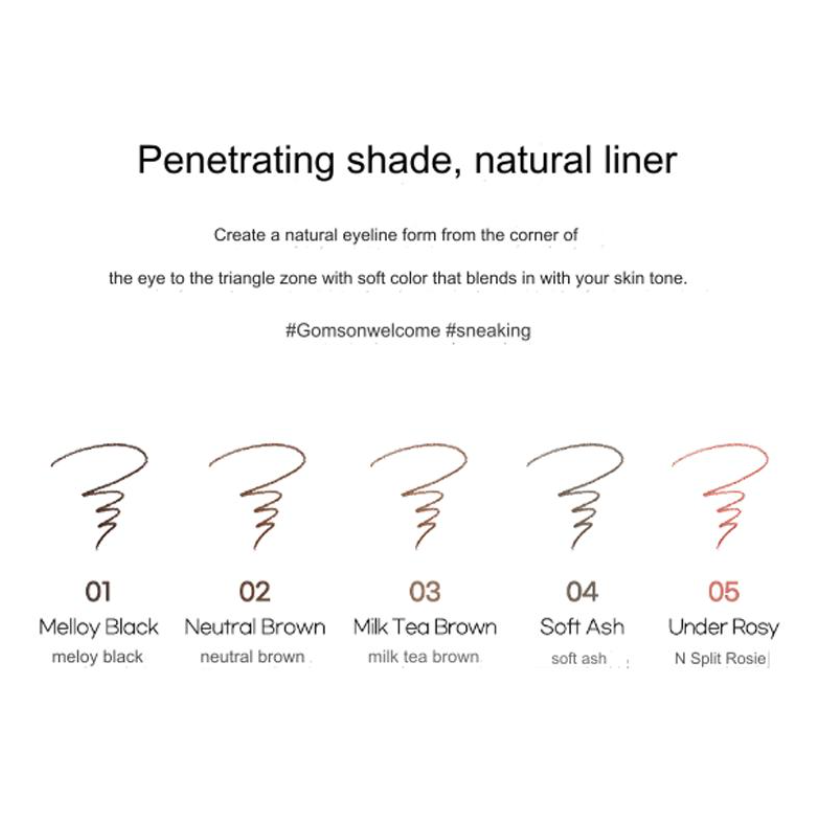 CLUB CLIO PERIPERA Speedy Pencil Liner 0.14g (7 Color Options)