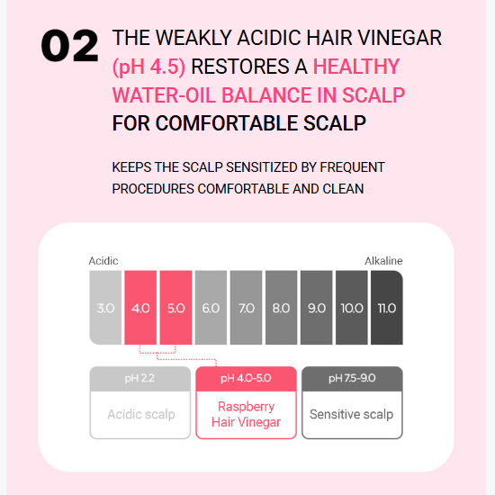 Apieu Raspberry Hair Vinegar 200ml (3 Options)