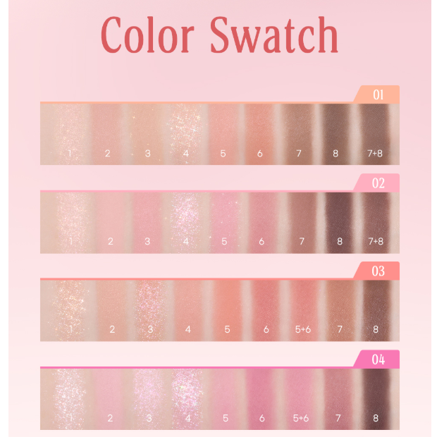Peripera All Take Mood Palette 5.3 g (9 Colors)