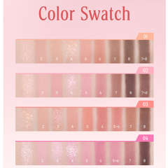 Peripera All Take Mood Palette 5.3 g (9 Colors)