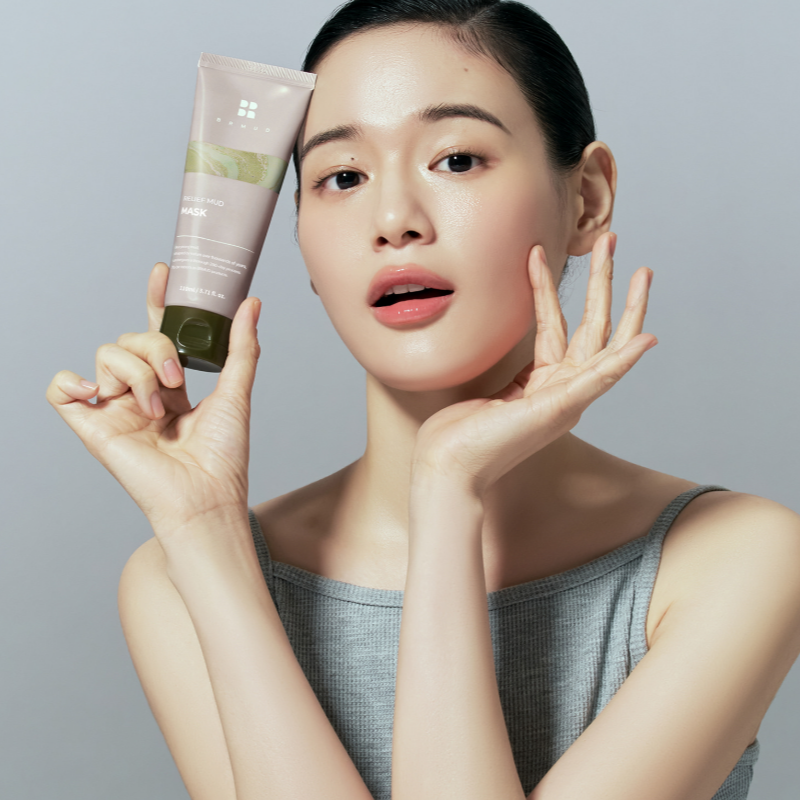 [Cardi B’s Pick] BRMUD Relief Mud Mask (30ml, 110ml, 200ml) / Relief Mud Pack-to-Foam Cleanser (30ml, 110ml, 310ml) (9 Options)