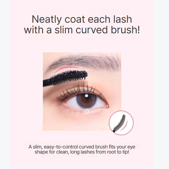 KISSME Heroine Make Advanced Film Mascara Water Proof Free (Long / Volume) (4 Options)