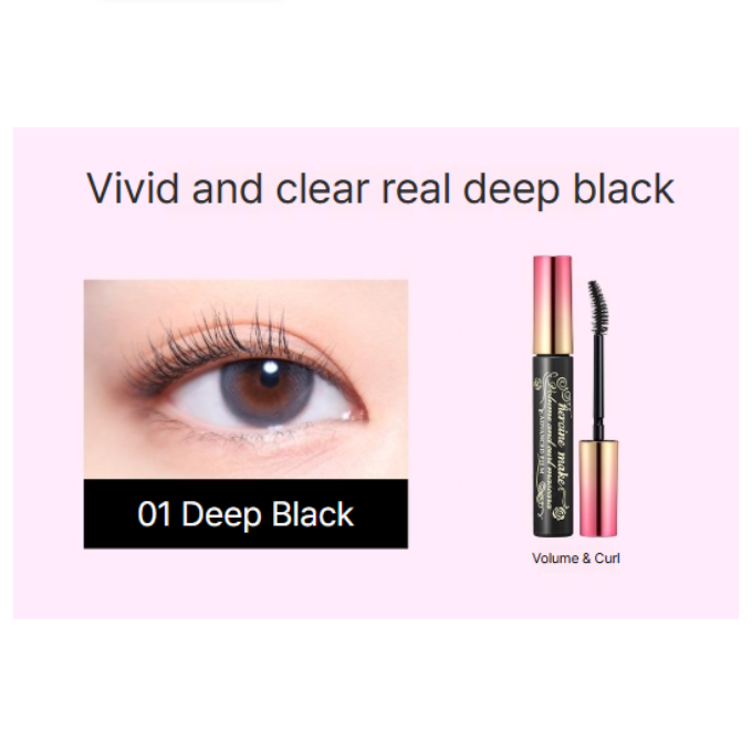 KISSME Heroine Make Advanced Film Mascara Water Proof Free (Long / Volume) (4 Options)